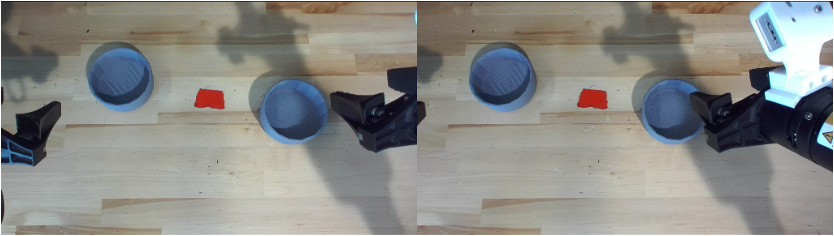 Left and right reference images